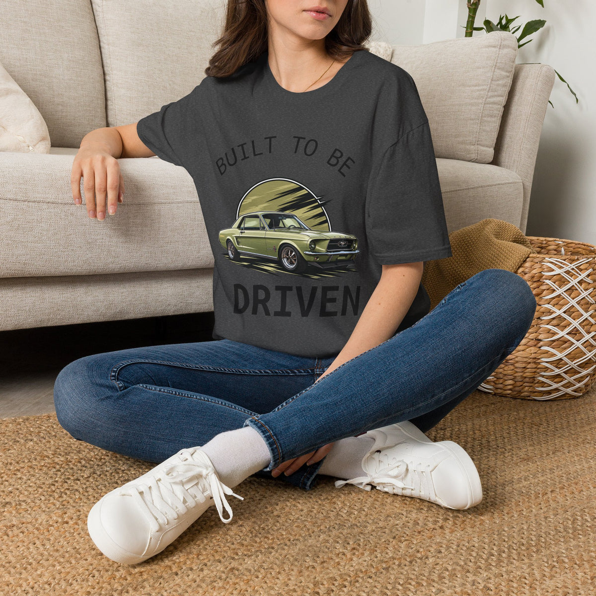 Built to Be Driven 67 Mustang T-Shirt — Classic Car Retro Tee