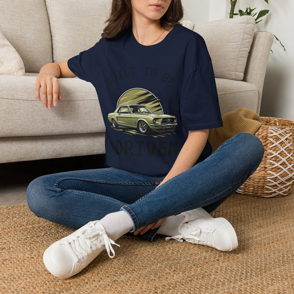 Built to Be Driven 67 Mustang T-Shirt — Classic Car Retro Tee
