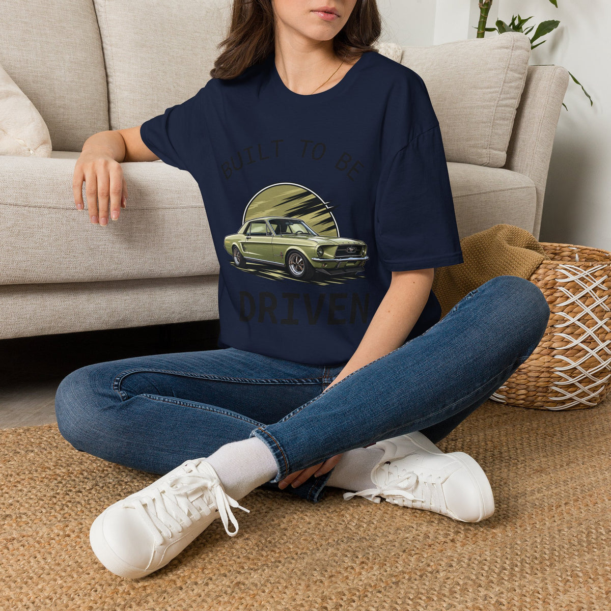 Built to Be Driven 67 Mustang T-Shirt — Classic Car Retro Tee