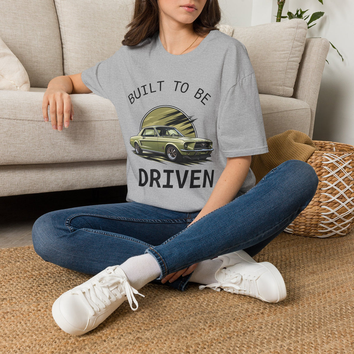 Built to Be Driven 67 Mustang T-Shirt — Classic Car Retro Tee